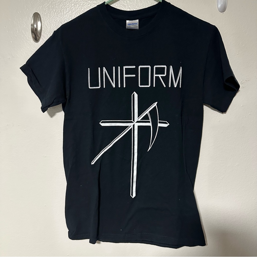 Uniform band Black Tee Size Small Used